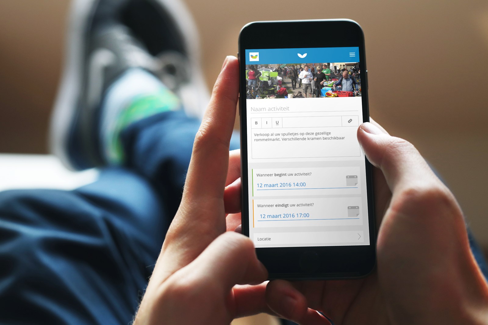 Tip: SenseView met uw mobiel of tablet beheren!