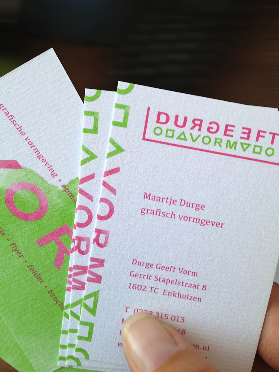 Durge Geeft Vorm